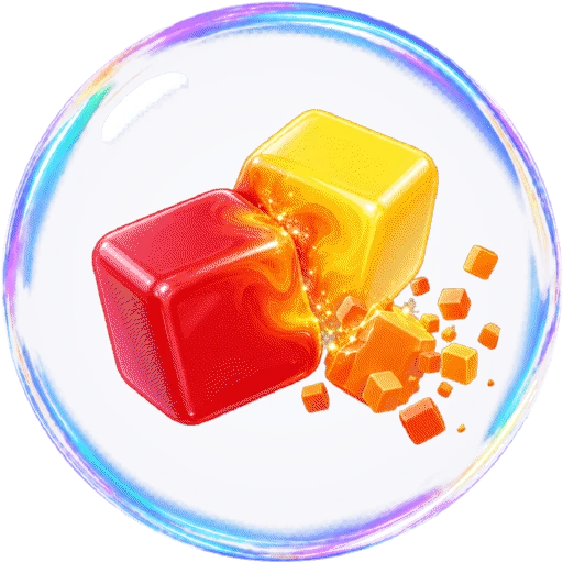 Mix & Shred glass orb