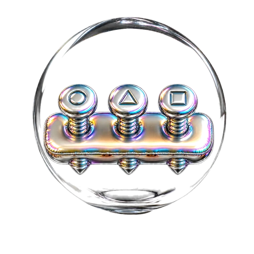 Screw Sort glass orb